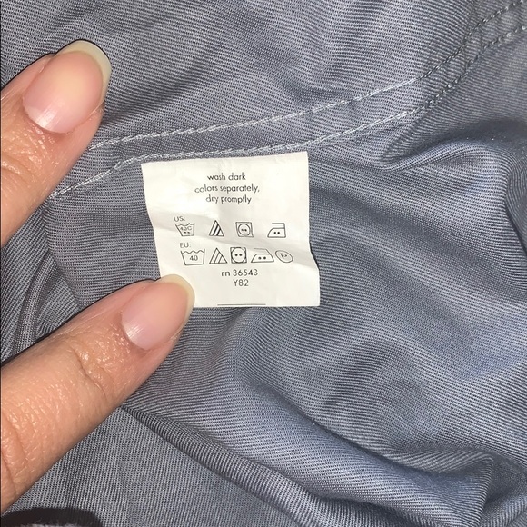 MICHAEL Michael Kors 100% Cotton Button Down Shirt - Picture 4 of 4